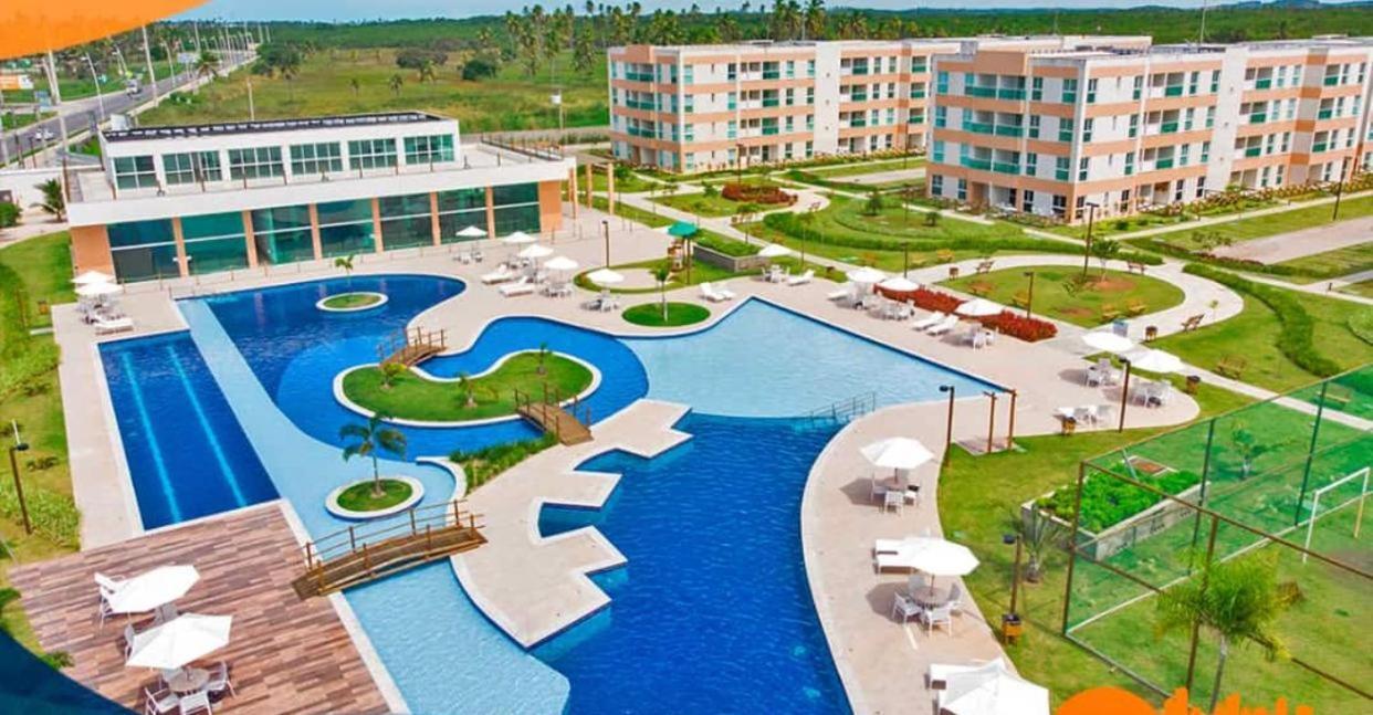 Flats Térreo Em Porto de Galinhas - Muro Alto Condomínio Clube Exterior foto