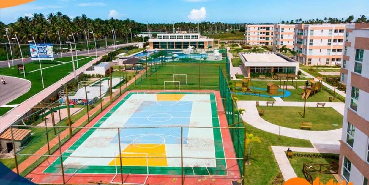 Flats Térreo Em Porto de Galinhas - Muro Alto Condomínio Clube Exterior foto
