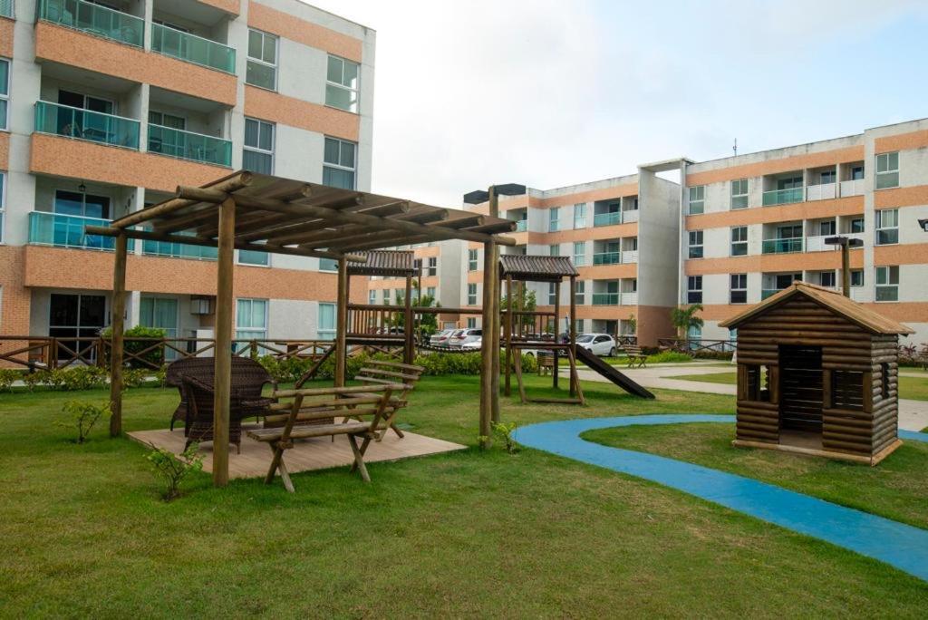 Flats Térreo Em Porto de Galinhas - Muro Alto Condomínio Clube Exterior foto