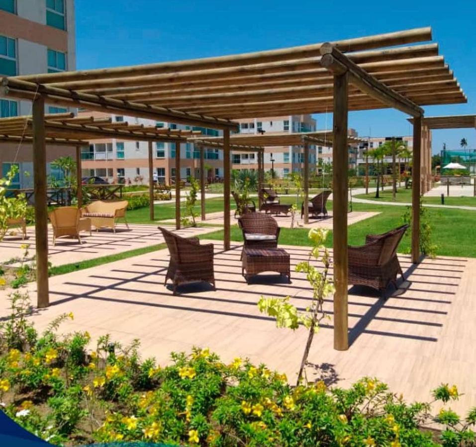 Flats Térreo Em Porto de Galinhas - Muro Alto Condomínio Clube Exterior foto